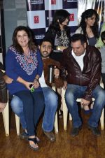 Farah Khan, Abhishek Bachchan, Boman Irani at Mad Over Donuts - Happy New Year contest winners meet in Mumbai on 19th Oct 2014